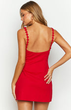 Marbelle Red Mini Dress
